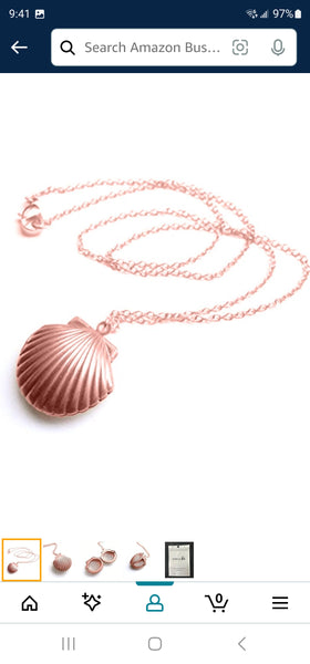 Jewelry - Necklace, Shell Locket