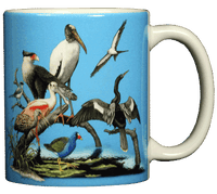 Mug, Ceramic, Single, Wading Birds