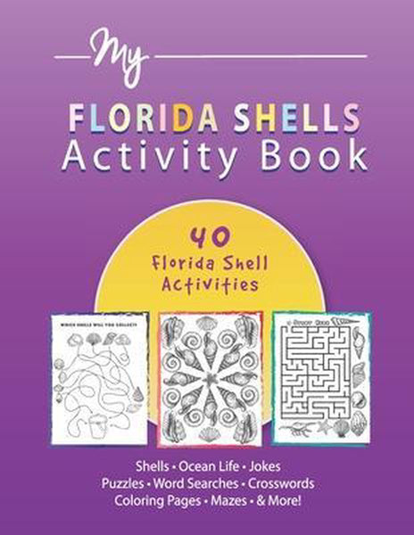 Books - Coloring Book, Florida Shells
