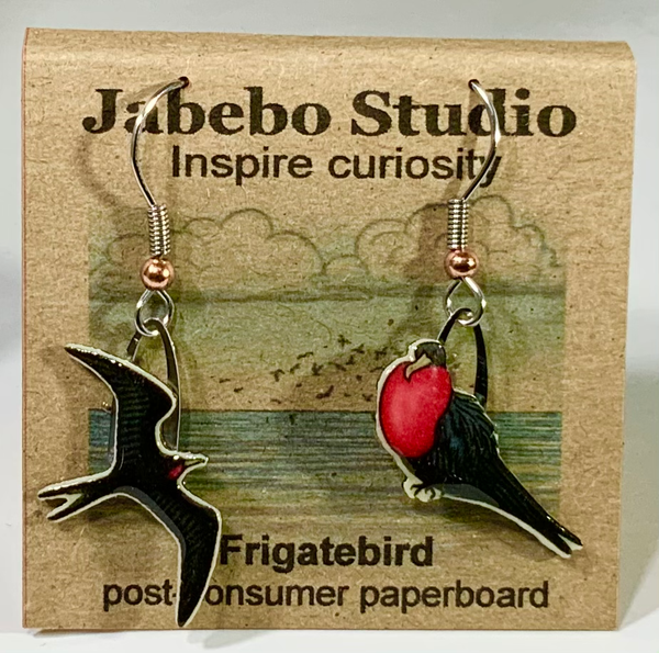 Jewelry - Earrings, Magnificent Frigatebird