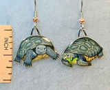 Jewelry - Earrings, Tortoise, Gopher