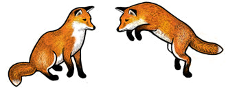 Jewelry - Earrings, Red Fox