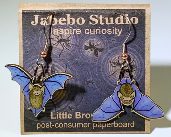 Jewelry - Earrings, Little Brown Bat