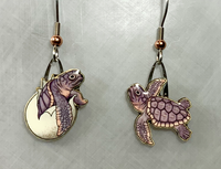 Jewelry - Earrings, Loggerhead Hatchling
