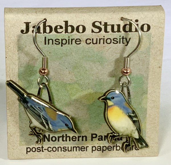 Jewelry - Earrings, Northern Parula