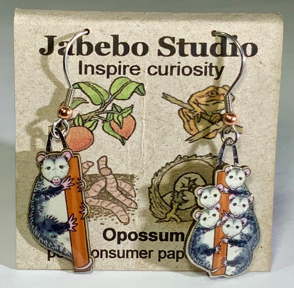 Jewelry - Earrings, Opossum