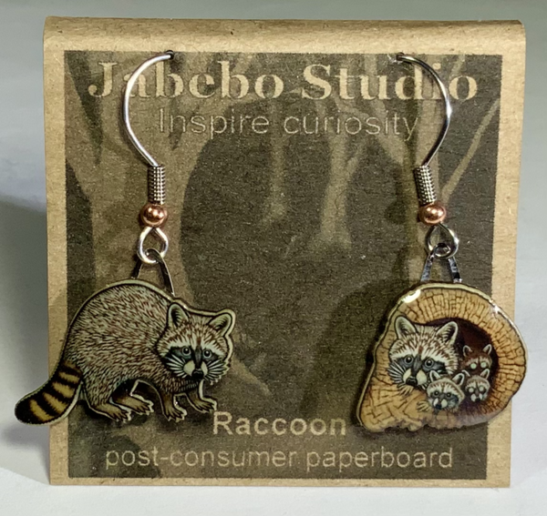 Jewelry - Earrings, Raccoon