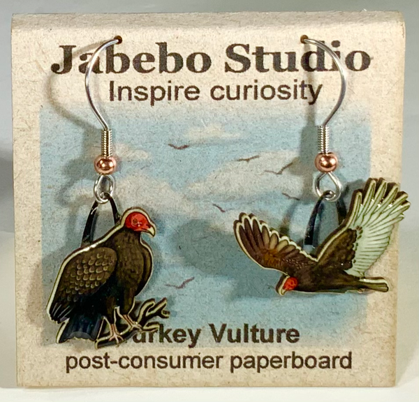 Jewelry - Earrings, Turkey Vulture