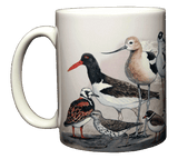 Mug, Ceramic, Single, Shorebirds