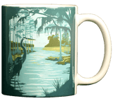 Mug, Ceramic, Single, Swamp