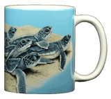Mug, Ceramic, Single, Sea Turtle Hatchlings