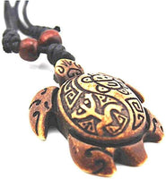 Jewelry - Necklace Turtle Brown Tribal